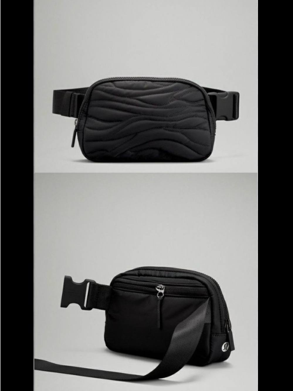 Lululemon Quilted Everywhere Belt Bag in Black